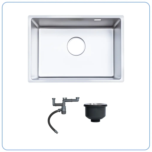 Chậu Rửa Bát 1 Hố NOBINOX LISA NN645S - Ảnh 7