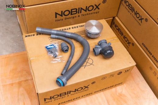 Chậu Rửa Bát 1 Hố NOBINOX LISA NN645S - Ảnh 3
