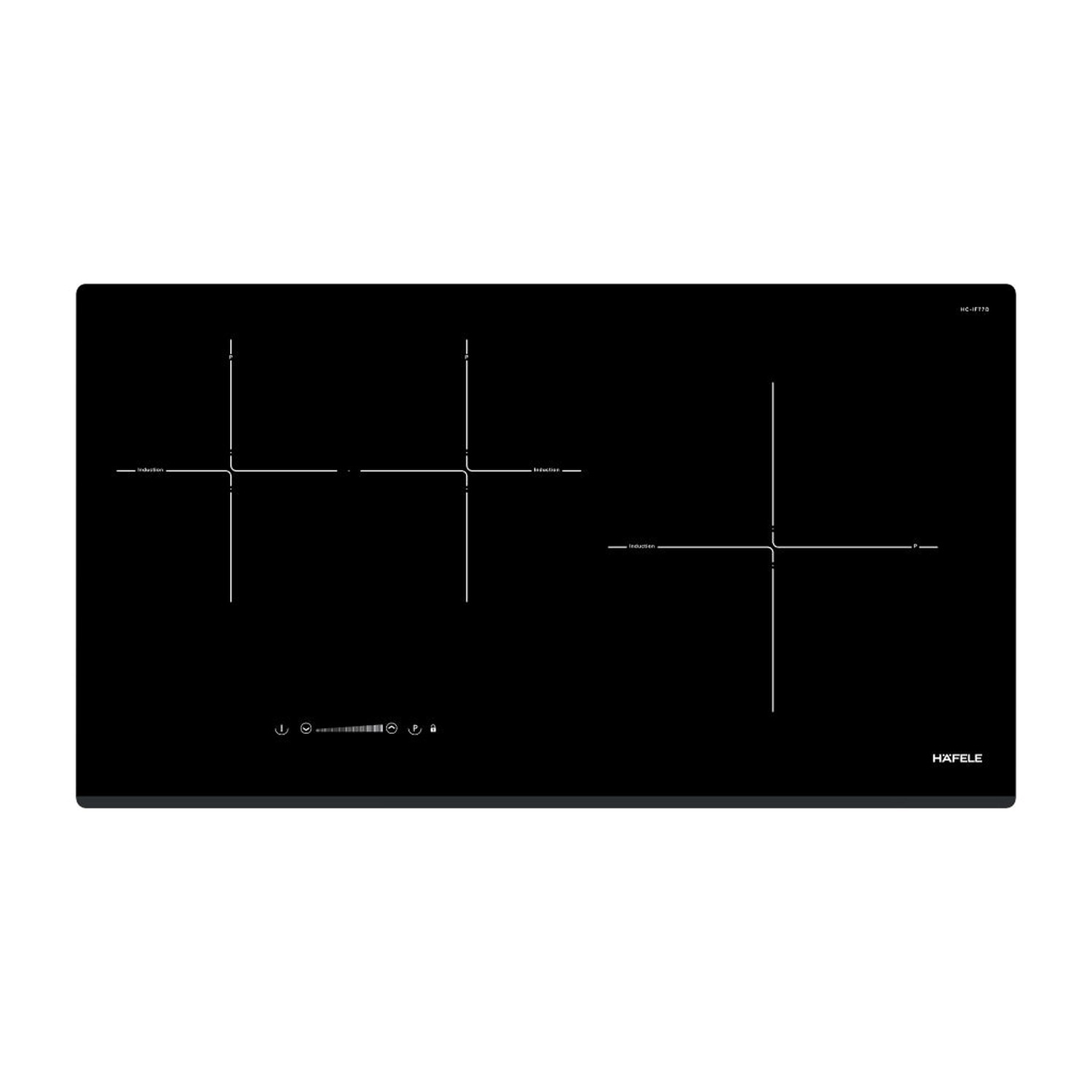 Bếp từ 3 vùng nấu Hafele HC-IF77D – 7700W