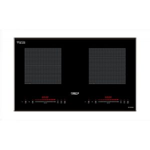 Bếp từ đôi Chef's EH-DIH209 – 2 vùng nấu 3600W, kính Schott Ceran, bảng điều khiển LED