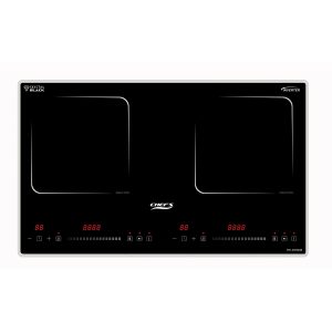 Bếp từ đôi Chef's EH-DIH238 – 2 vùng nấu 3800W, mặt kính Schott Ceran, thiết kế sang trọng