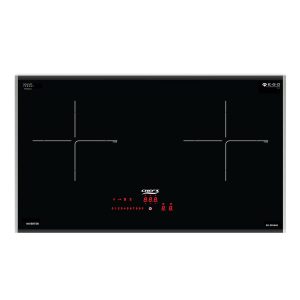 Bếp từ đôi Chef's EH-DIH668 – 2 vùng nấu 3600W, kính Schott Ceran, thiết kế sang trọng tối giản