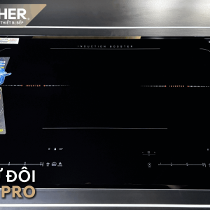 Bếp từ Köcher DI-882 Pro kính Keramik chính hãng – chi tiết mặt kính – Hà Nội