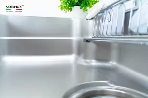 Chậu Rửa Bát 1 Hố NOBINOX ARVO B180 | LuxeHouse