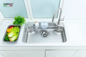 Chậu Rửa Bát 1 Hố NOBINOX ARVO B180 | LuxeHouse