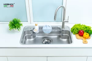 Chậu Rửa Bát 1 Hố NOBINOX ARVO B180 | LuxeHouse