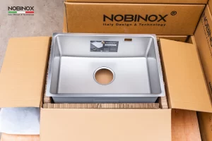 Chậu Rửa Bát 1 Hố NOBINOX LISA NN645S | LuxeHouse