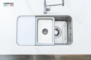 Chậu Rửa Bát 1 Hố NOBINOX NOVA A282M | LuxeHouse