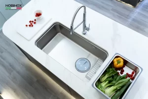 Chậu Rửa Bát 1 Hố NOBINOX NOVA A282M | LuxeHouse