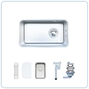 Chậu Rửa Bát 1 Hố NOBINOX NOVA A282M | LuxeHouse