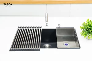 Chậu Rửa Bát Đá 1 Hố TASCA MITO NT761B | LuxeHouse