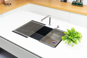 Chậu Rửa Bát Đá 1 Hố TASCA MITO NT761B | LuxeHouse