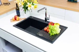 Chậu Rửa Bát Đá 1 Hố TASCA MITO NT861B | LuxeHouse