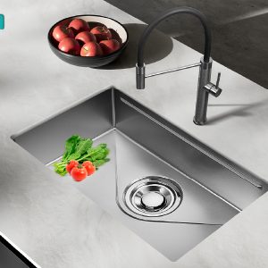 Chậu Rửa Bát Inox GrandX GX7845JP HIKARI - nhìn nghiêng - Luxehouse