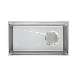 Chậu rửa bát inox GrandX GX8045LV VOLCANO 1 hố lớn – vân Volcano, chống ồn, inox SUS304