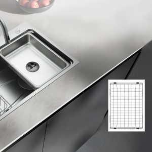 Chậu Rửa Bát Inox GrandX GX8050SV VOLCANO - nhìn từ trên - Luxehouse