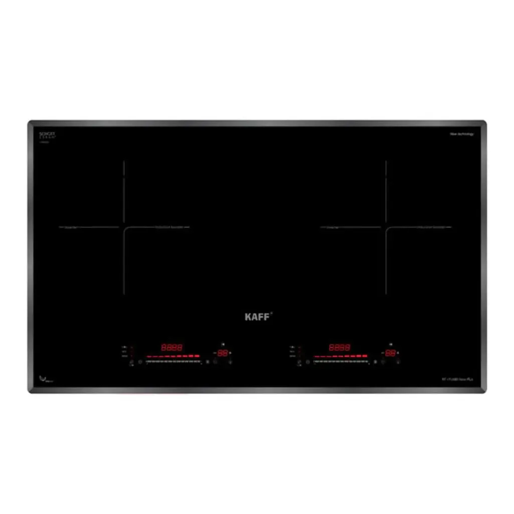 Bếp từ đôi KAFF KF-FL68II NEW PLUS thiết kế viền mỏng hiện đại