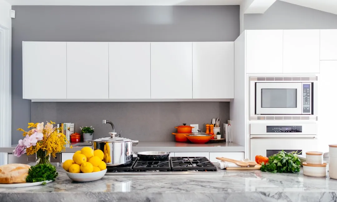 Không gian bếp hiện đại đồng bộ thiết bị Grandx Kocher Luxehouse
