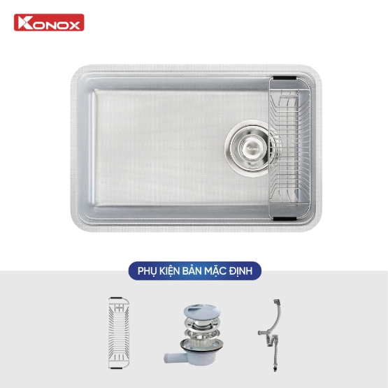 Chậu rửa bát Konox chống xước (phiên bản cá nhân hóa) Tari Smart 7047PP Chính Hãng Giá Tốt - Ảnh 4