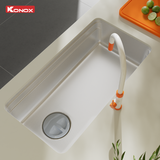 Chậu rửa bát Konox chống xước (phiên bản cá nhân hóa) Tari Smart 7047PP Chính Hãng Giá Tốt - Ảnh 2