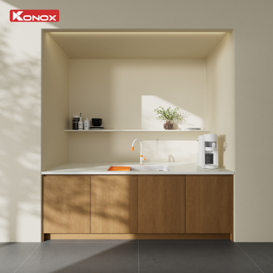 Chậu rửa bát Konox chống xước (phiên bản cá nhân hóa) Tari Smart 8047PP Chính Hãng Giá Tốt - Ảnh 5