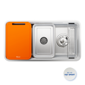 Chậu rửa bát Konox phong cách Nhật chống xước Tari Smart 8847 Chính Hãng Giá Tốt