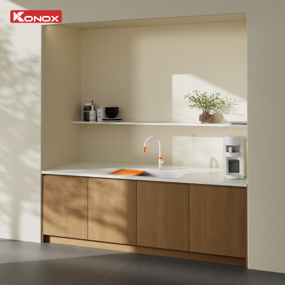 Chậu rửa bát Konox phong cách Nhật chống xước Tari Smart 8847 Chính Hãng Giá Tốt - Ảnh 7