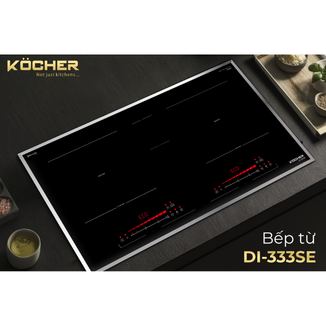 Bếp từ đôi Kocher DI-333SE - Ảnh 3