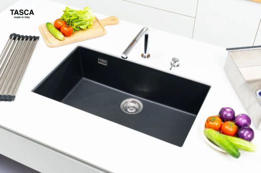 TASCA MITO NT761B | Chậu rửa bát đá 1 hố nhập khẩu Ý - Ảnh 12