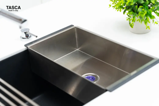 TASCA MITO NT761B | Chậu rửa bát đá 1 hố nhập khẩu Ý - Ảnh 9
