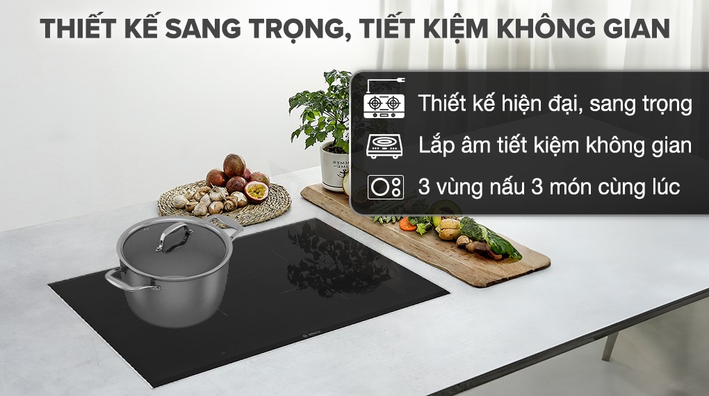 Bếp Từ Bosch Serie 8 PID775DC1E 3 Vùng Nấu giá tốt Tại Luxe House - Ảnh 9