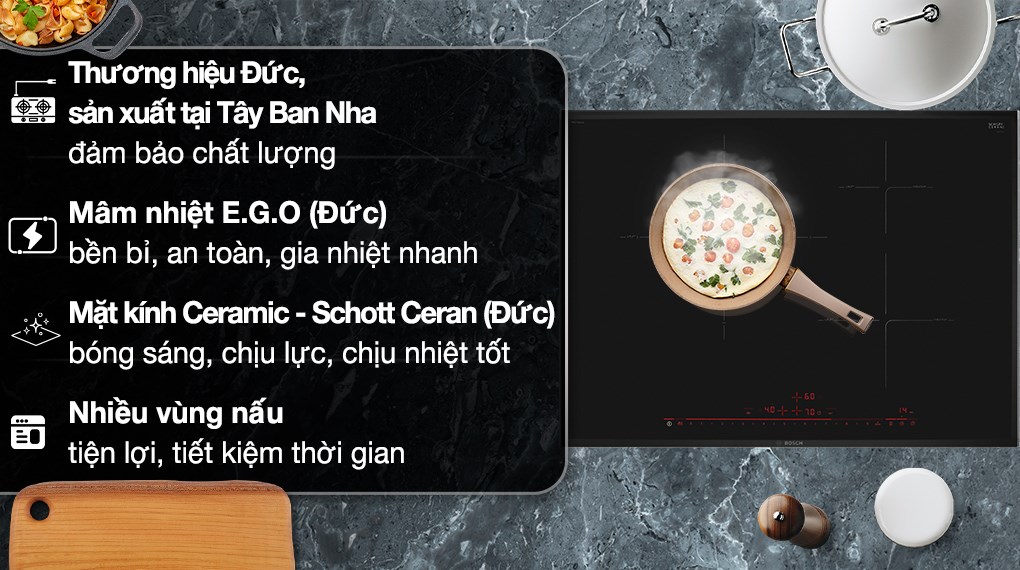 Bếp Từ Bosch Serie 8 PID775DC1E 3 Vùng Nấu giá tốt Tại Luxe House - Ảnh 10