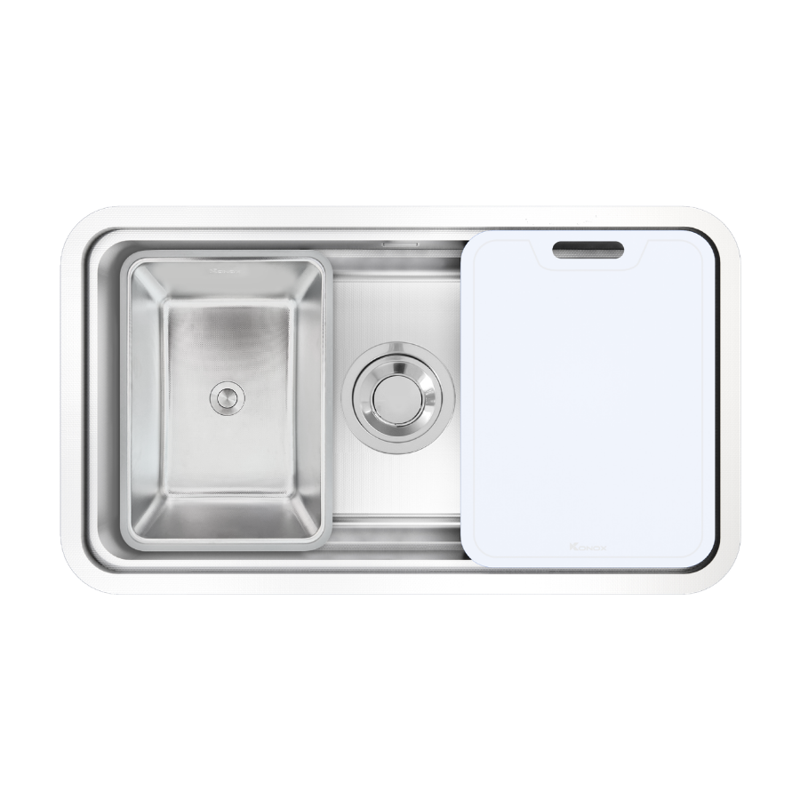 Chậu rửa bát chống xước Workstation Sink Dekor 8347SU - Ảnh 8