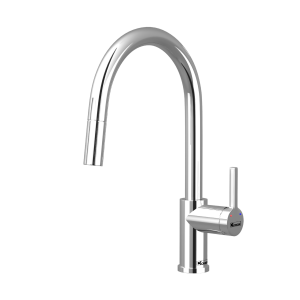 Vòi rửa bát dây rút KONOX Alto Smart Chrome Chính hãng