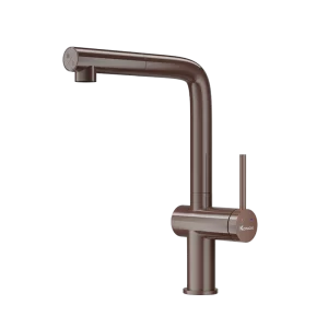 Vòi rửa bát dây rút KONOX Stream Smart Choco Chính hãng