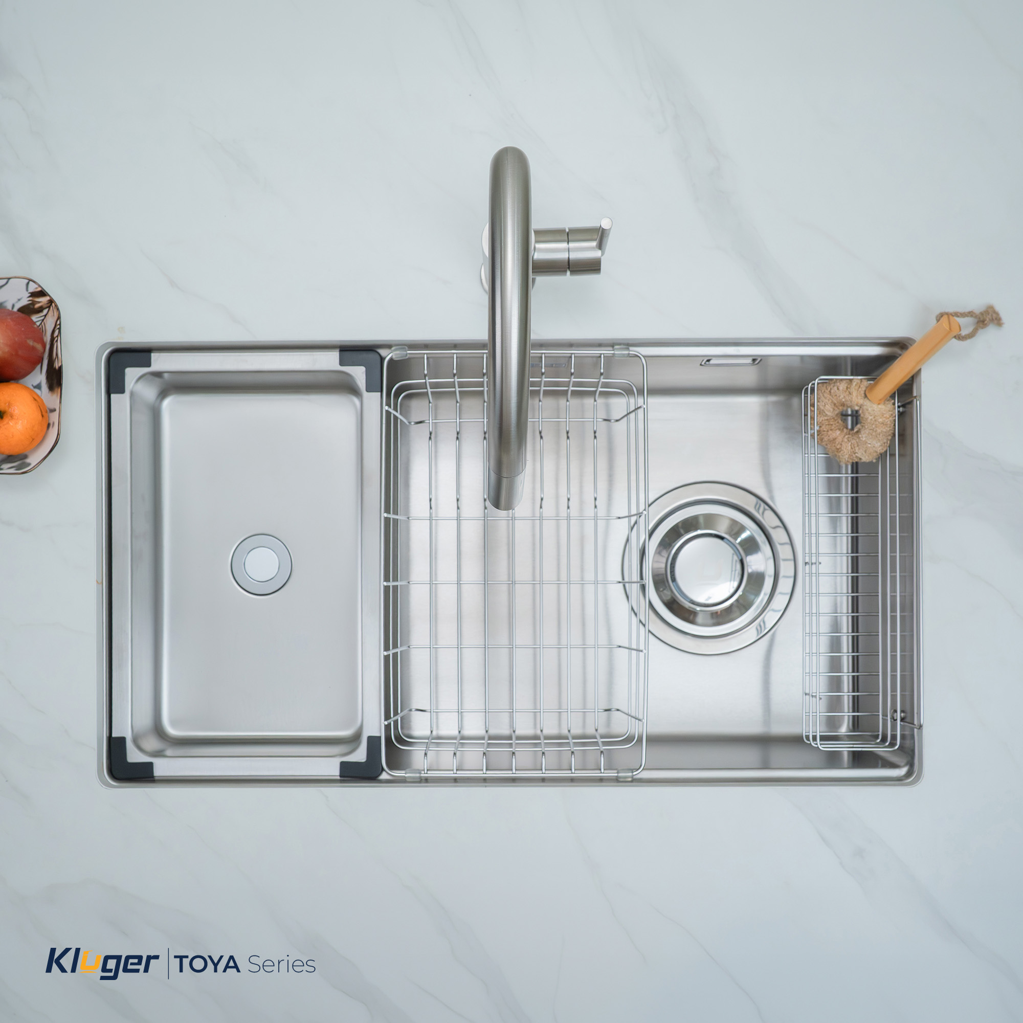 Chậu rửa bát Kluger KY8045ST Plus Chính hãng giá tốt - Ảnh 6