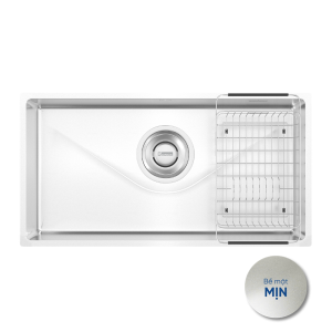 Chậu rửa bát bề mặt mịn Konox Tari 870SM giá tốt tại Luxehouse