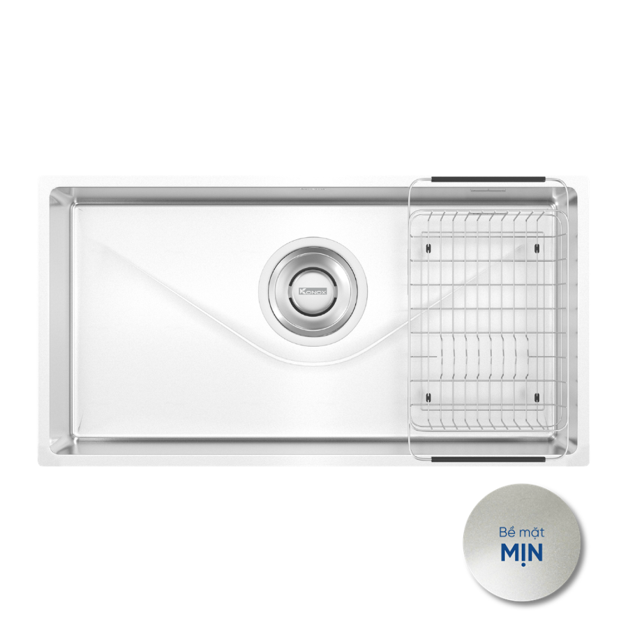 Chậu rửa bát bề mặt mịn Konox Tari 870SM giá tốt tại Luxehouse