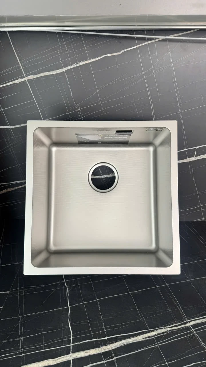 Chậu Rửa Bát NOBINOX ARVO V444 Tặng kèm vòi - Ảnh 4