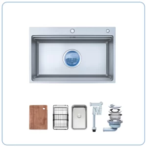 Chậu rửa bát NOBINOX LIRA NJ560D Chính hãng giá tốt