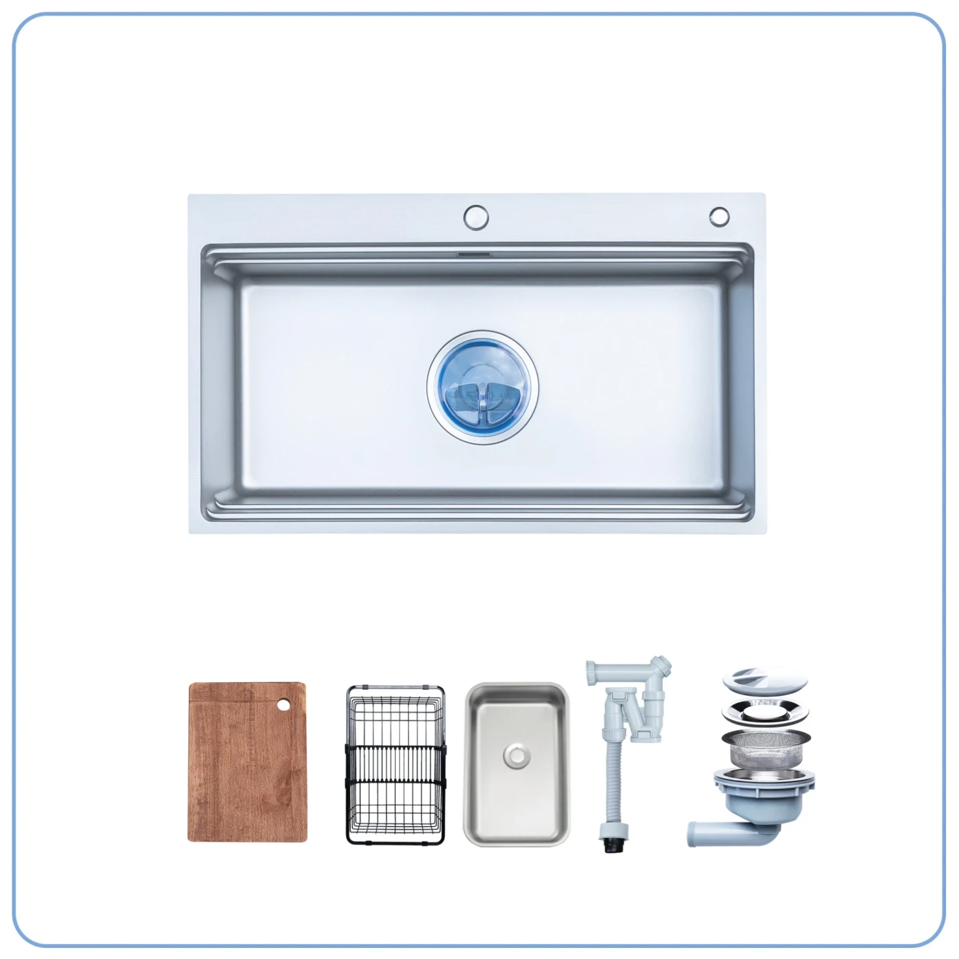 Chậu rửa bát NOBINOX LIRA NJ564D Chính hãng giá