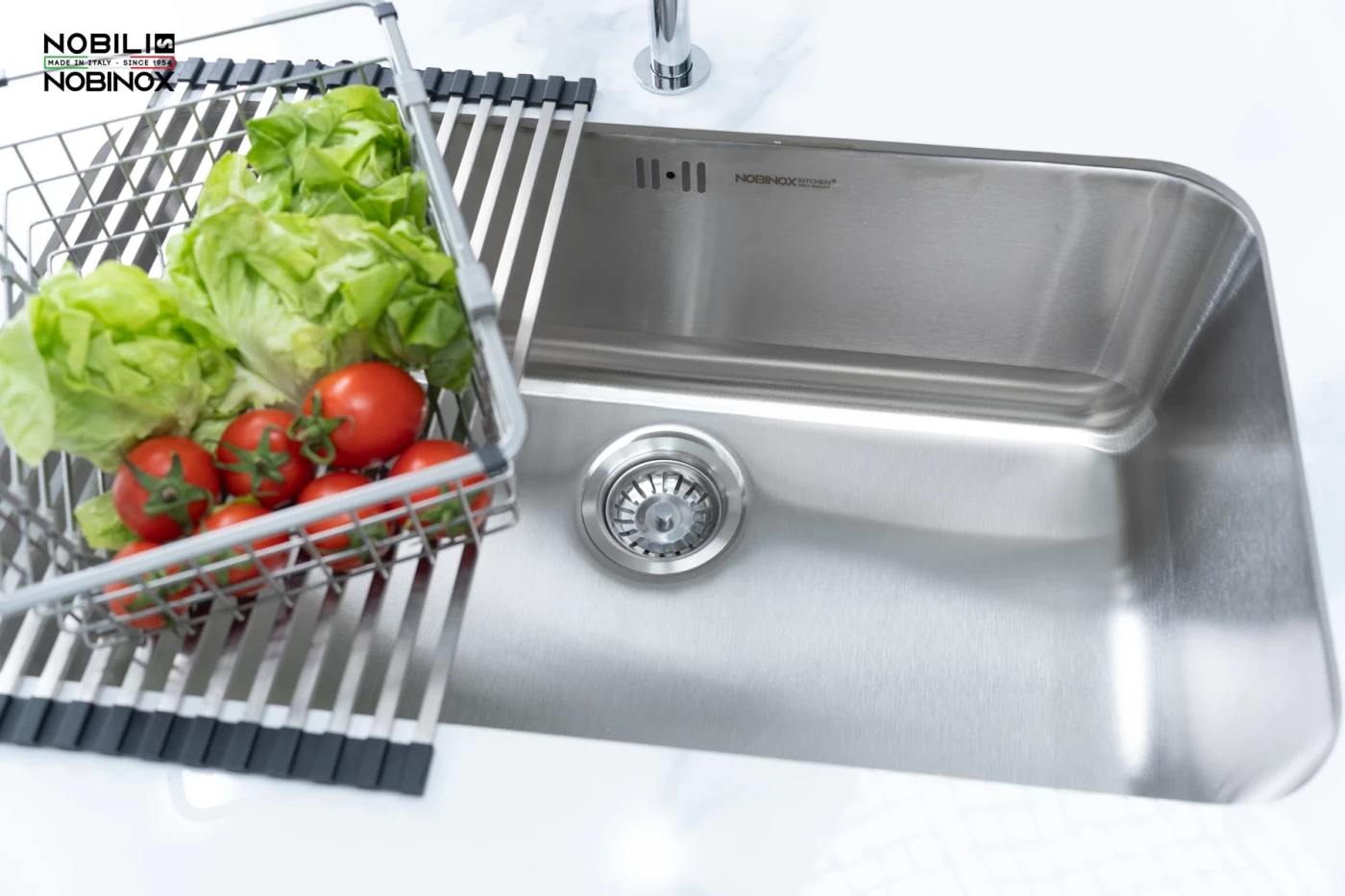 Chậu Rửa Bát 1 Hố NOBINOX Pura NT622U Chính hãng giá tốt - Ảnh 3