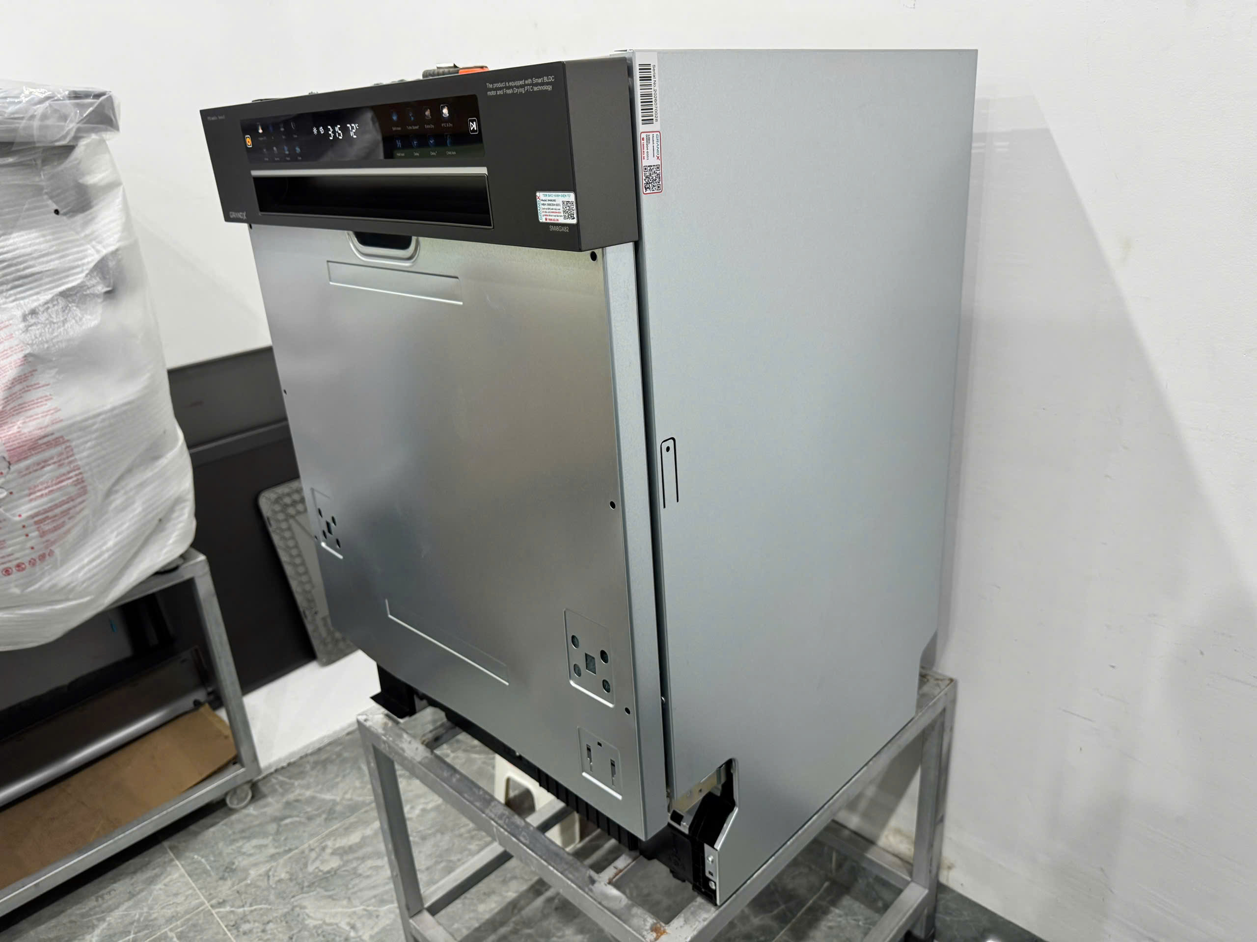 Máy rửa chén bán âm GrandX SMI8GX82 Chính hãng giá tốt - Ảnh 3