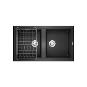 Chậu rửa bát KONOX Granite Sink Phoenix Smart 860 Black Nhập khẩu Ý