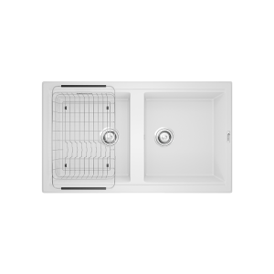 Chậu rửa bát KONOX Granite Sink Phoenix Smart 860 Silver Nhập khẩu Ý