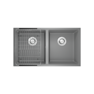 Chậu rửa bát KONOX Granite Sink Veloci 760D Grey Nhập khẩu Ý