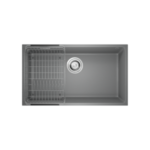 Chậu rửa bát KONOX Granite Sink Naros 760S Grey Nhập khẩu Ý