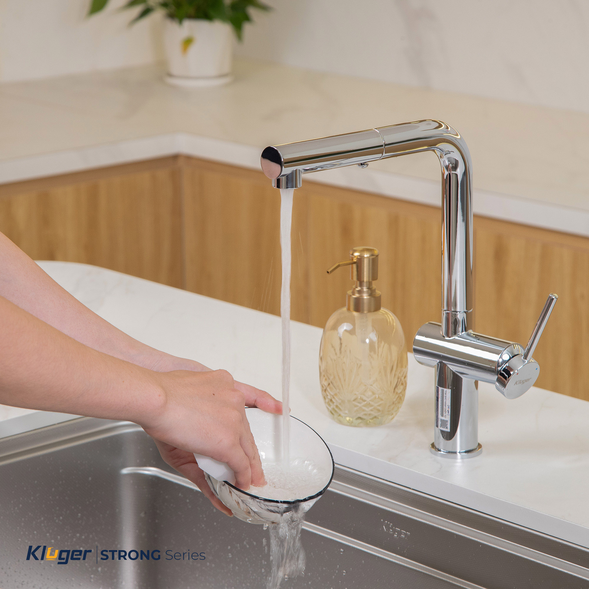 Vòi rửa bát Kluger KLF0034C Giá tốt tại Luxehouse - Ảnh 4