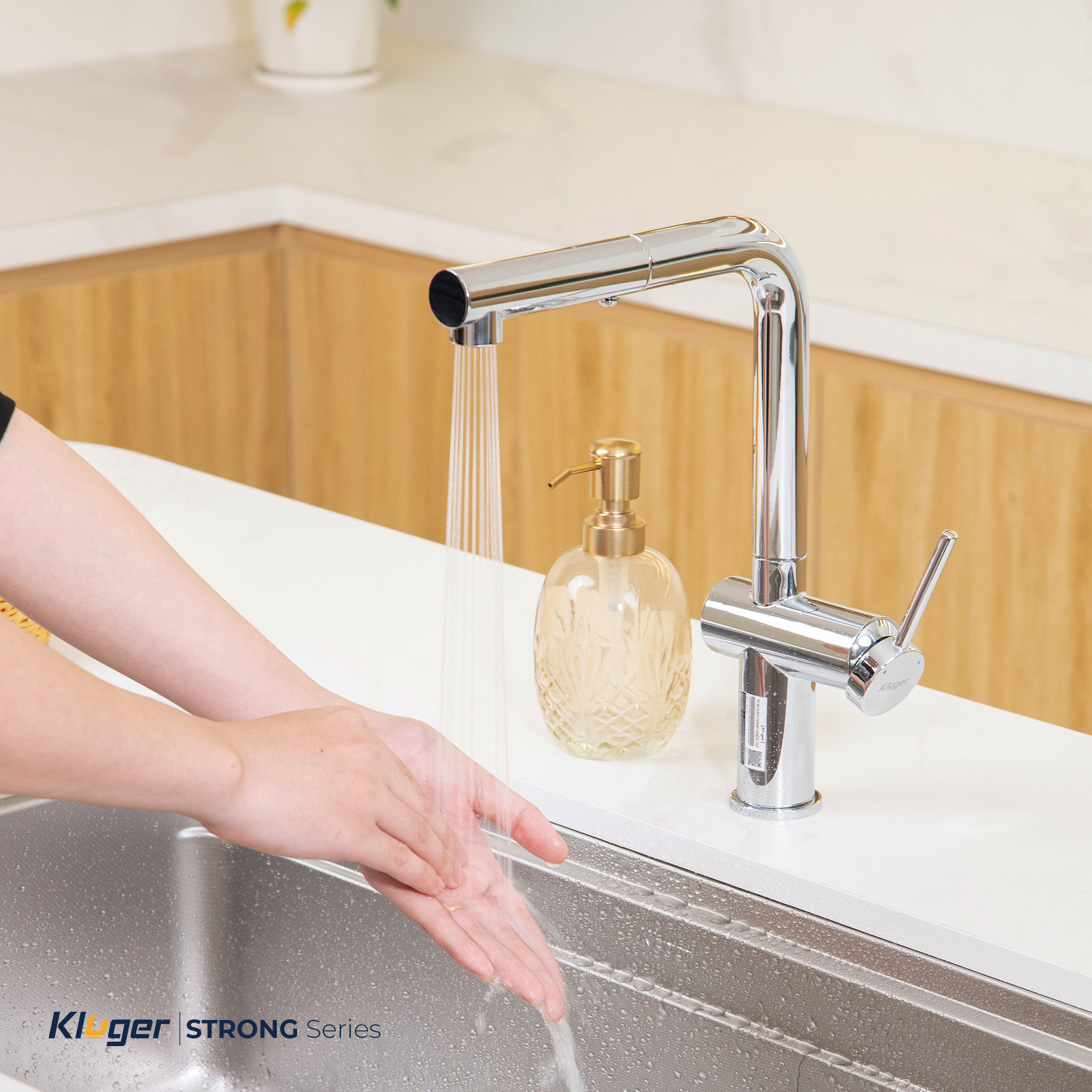 Vòi rửa bát Kluger KLF0034C Giá tốt tại Luxehouse - Ảnh 3