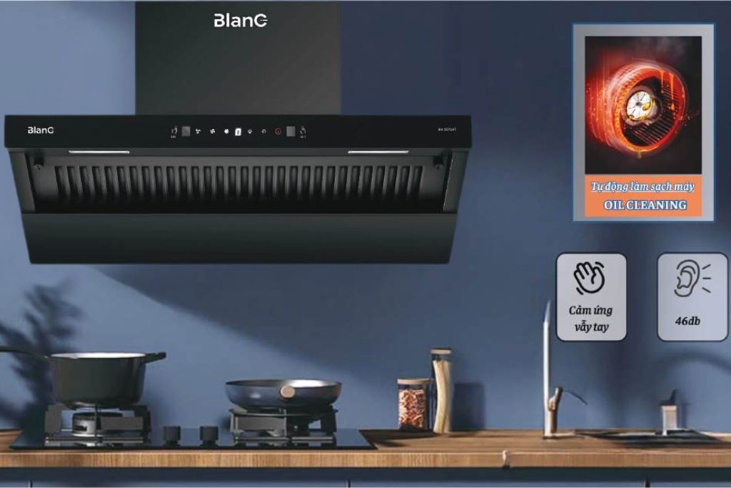 Máy Hút Mùi Tự Động Làm Sạch BLANC BA 3570AT Chính hãng - Ảnh 2